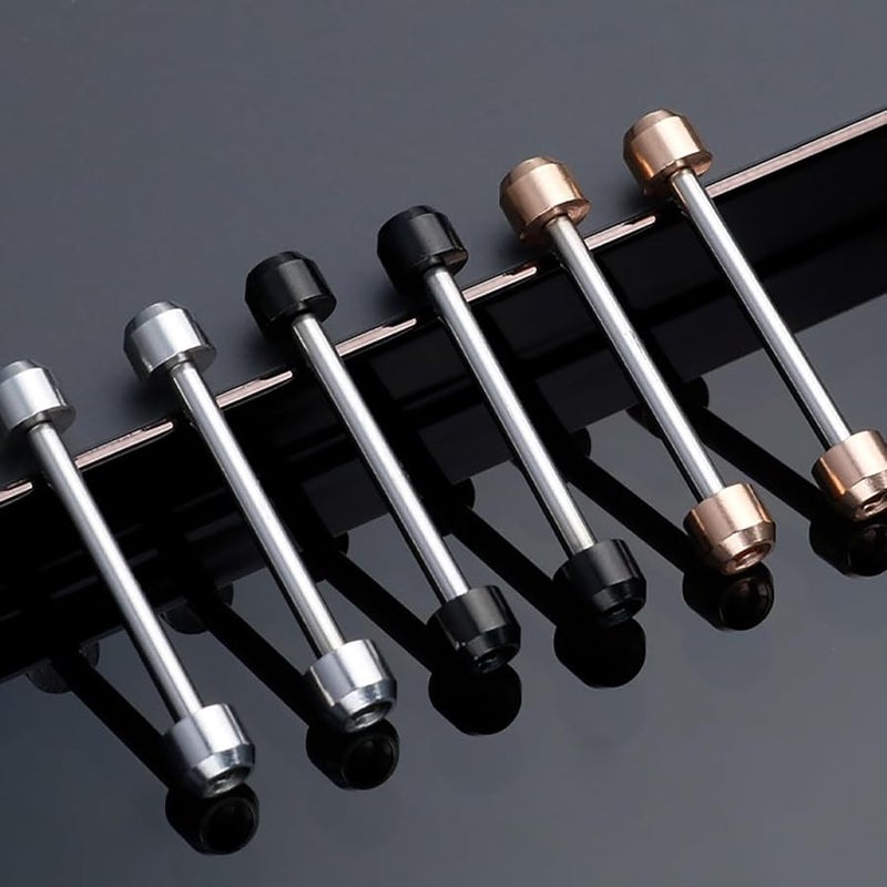 Silver 28mm Inner Hexagon Watch Screw Tube Rod Fit for Tissot Sport T048 - Image 3